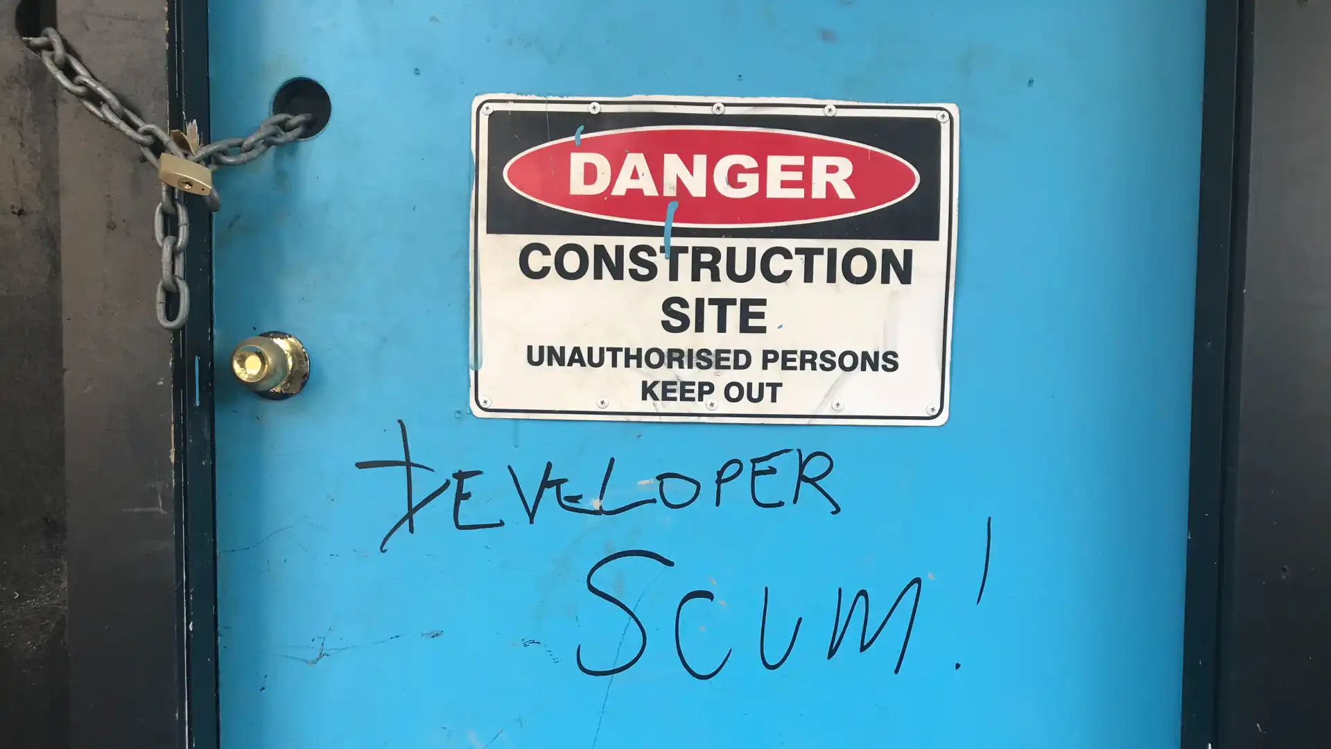 website development in progress